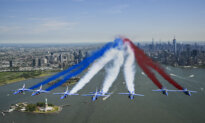 Day in Photos: 250th Independence Flyover in New York, Taiwan Army Rocket Exercise, and Capitol Hill Bear