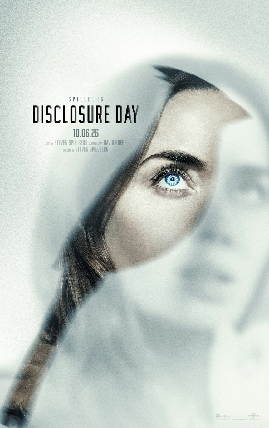 Promotional poster for "Disclosure Day." (Universal Pictures)