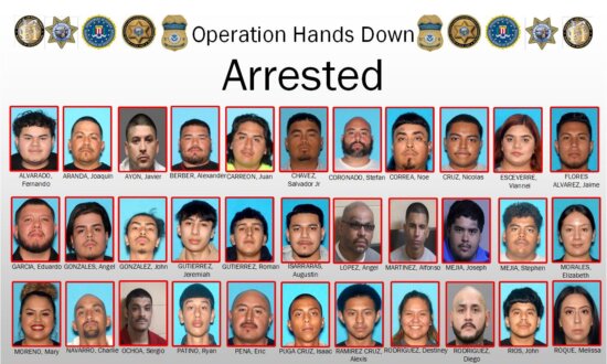 69 Arrested in ‘Operation Hands Down’ Targeting Central California Gangs