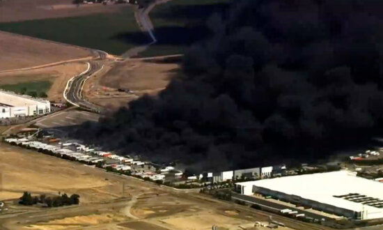 Massive Medical Supplies Warehouse Fire in Northern California Burns Into 2nd Day