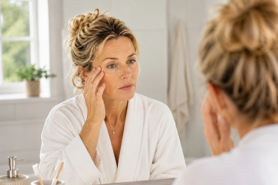 Skin aging is influenced by both internal biological changes and external lifestyle and environmental factors over time. Source: Immupure