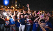 New Yorkers Revel in the Streets Celebrating Historic Knicks Win