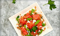 Watermelon and Bulgur Salad