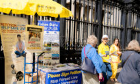 Falun Gong Information Booths Attacked in London