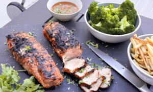 Grilled Ginger and Garlic Tenderloin