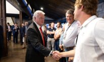 Georgia GOP Senate Candidate Mike Collins Holds Runoff Election Night Party