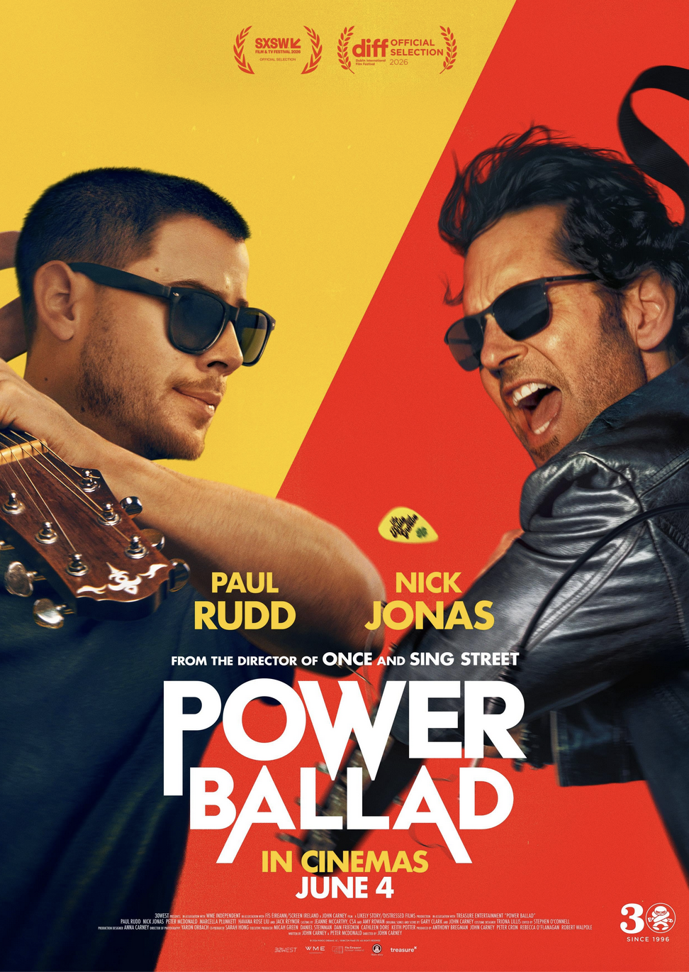 Promotional poster for "Power Ballad." (David Cleary/Lionsgate)