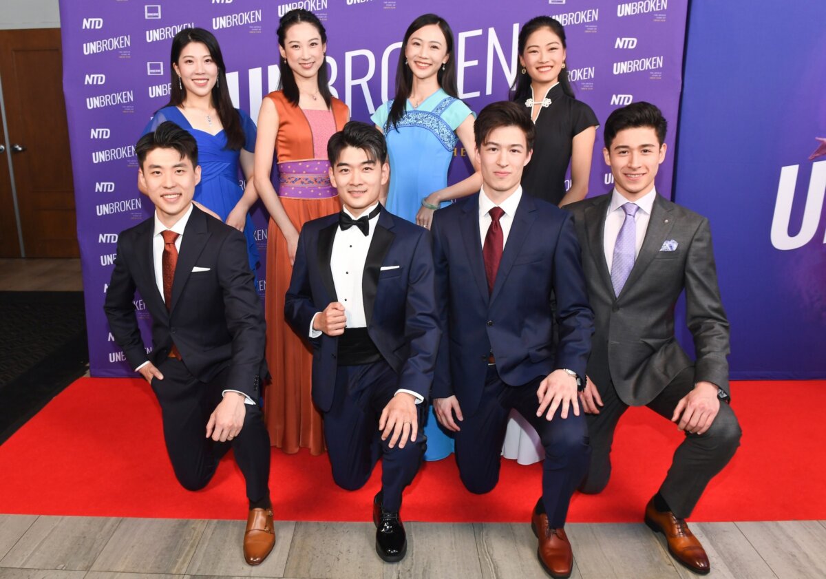 Shen Yun artists attend the premiere of documentary "Unbroken: The Untold Story of Shen Yun" in Los Angeles on June 17, 2026. (Courtesy of Amy Graves for UNBROKEN)