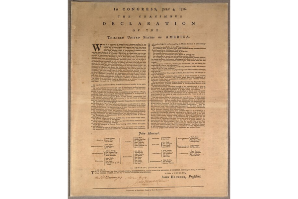 The Woman Who ‘Signed’ the Declaration of Independence