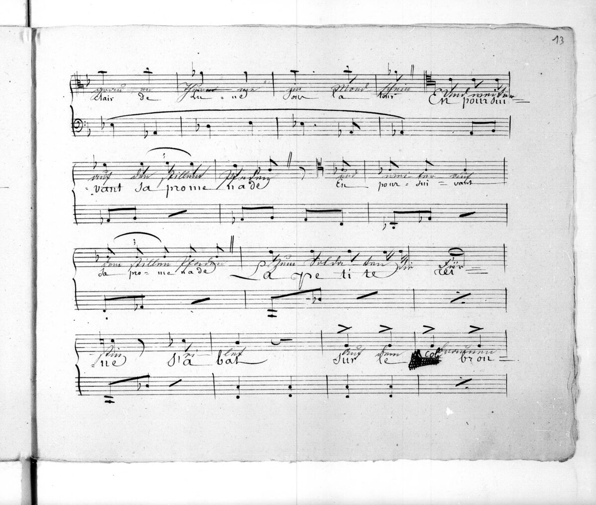 Measures from "Roméo et Juliette" by Hector Berlioz. National Library of France. (Public Domain)