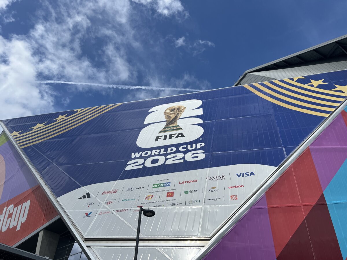 Atlanta Stadium had a roof on and the air-conditioning running during the FIFA World Cup 2026™ between the Czech Republic and South Africa on June 18, 2026. (Jacki Thrapp/The Epoch Times)