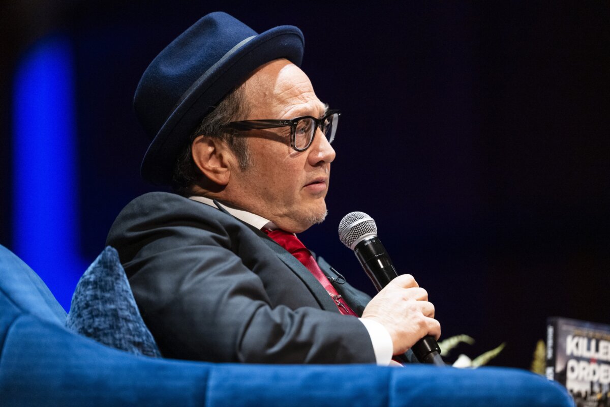 Comedian and actor Rob Schneider will be a featured speaker at FreedomFest 2026 in Las Vegas July 8–11. Above, Schneider at the Trump-Kennedy Center in Washington on March 16, 2026. (Madalina Kilroy/The Epoch Times)