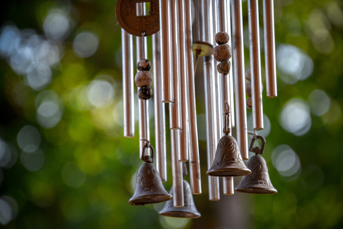 Wind chimes are an affordable, melodic way to transform an atmosphere. (Dragan Stancevic/Shutterstock)