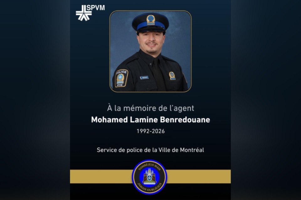 Montreal Police, Community Mourn Officer Killed by Gunman