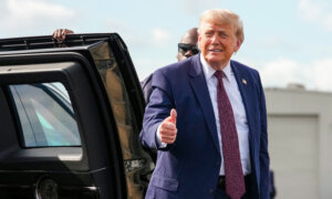 Trump Departs Joint Base Andrews for North Dakota