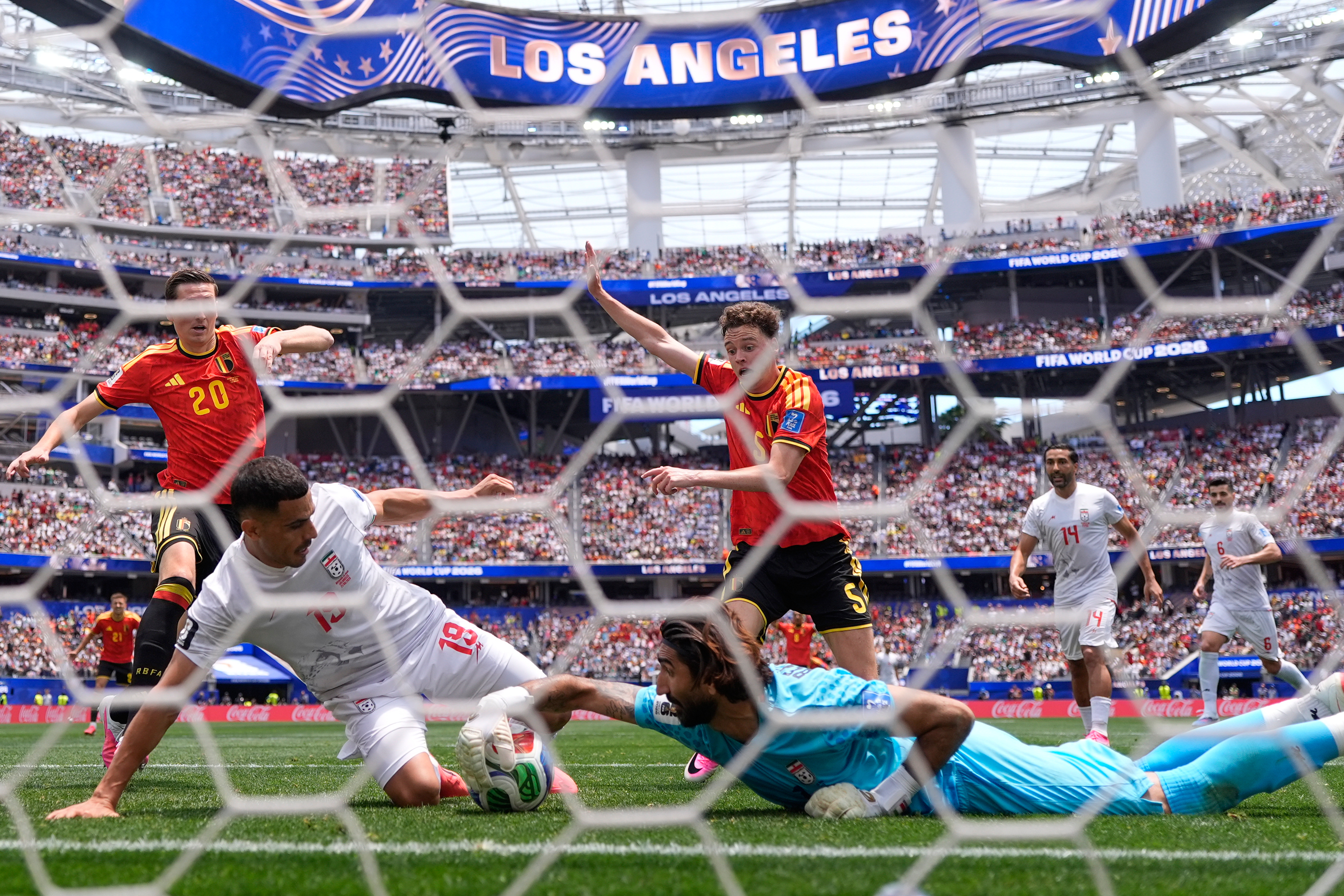 APTOPIX Iran Belgium WCup Soccer