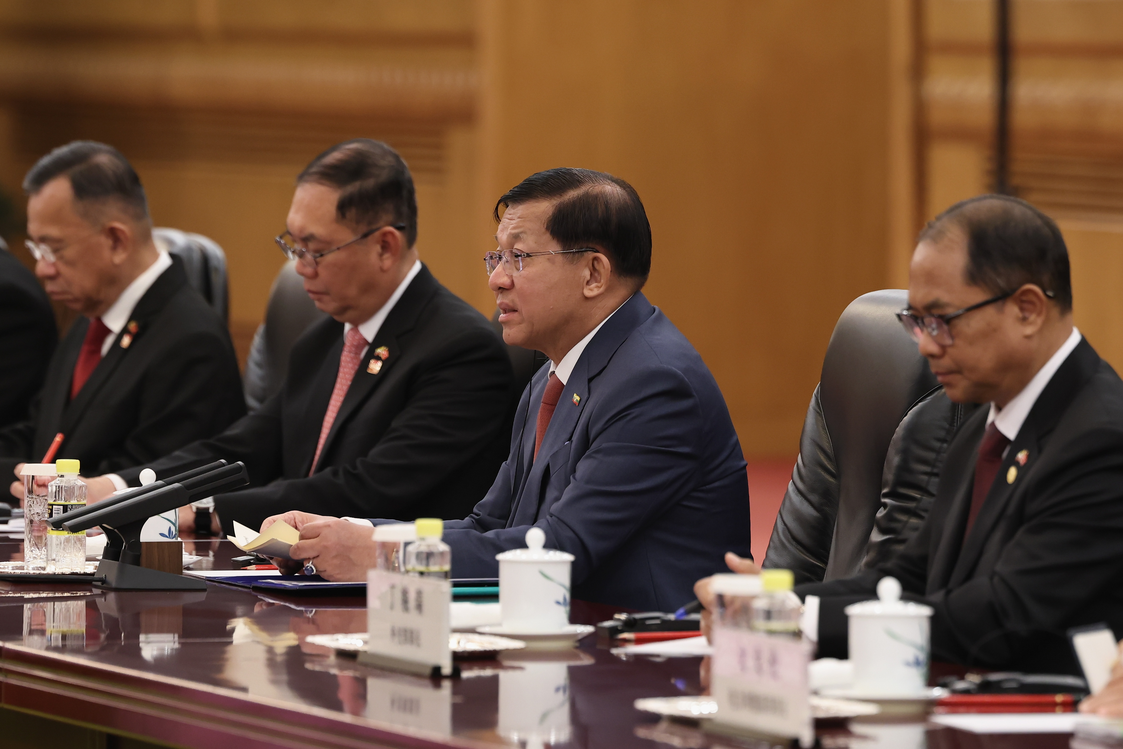 Myanmar's President Min Aung Hlaing Visit China