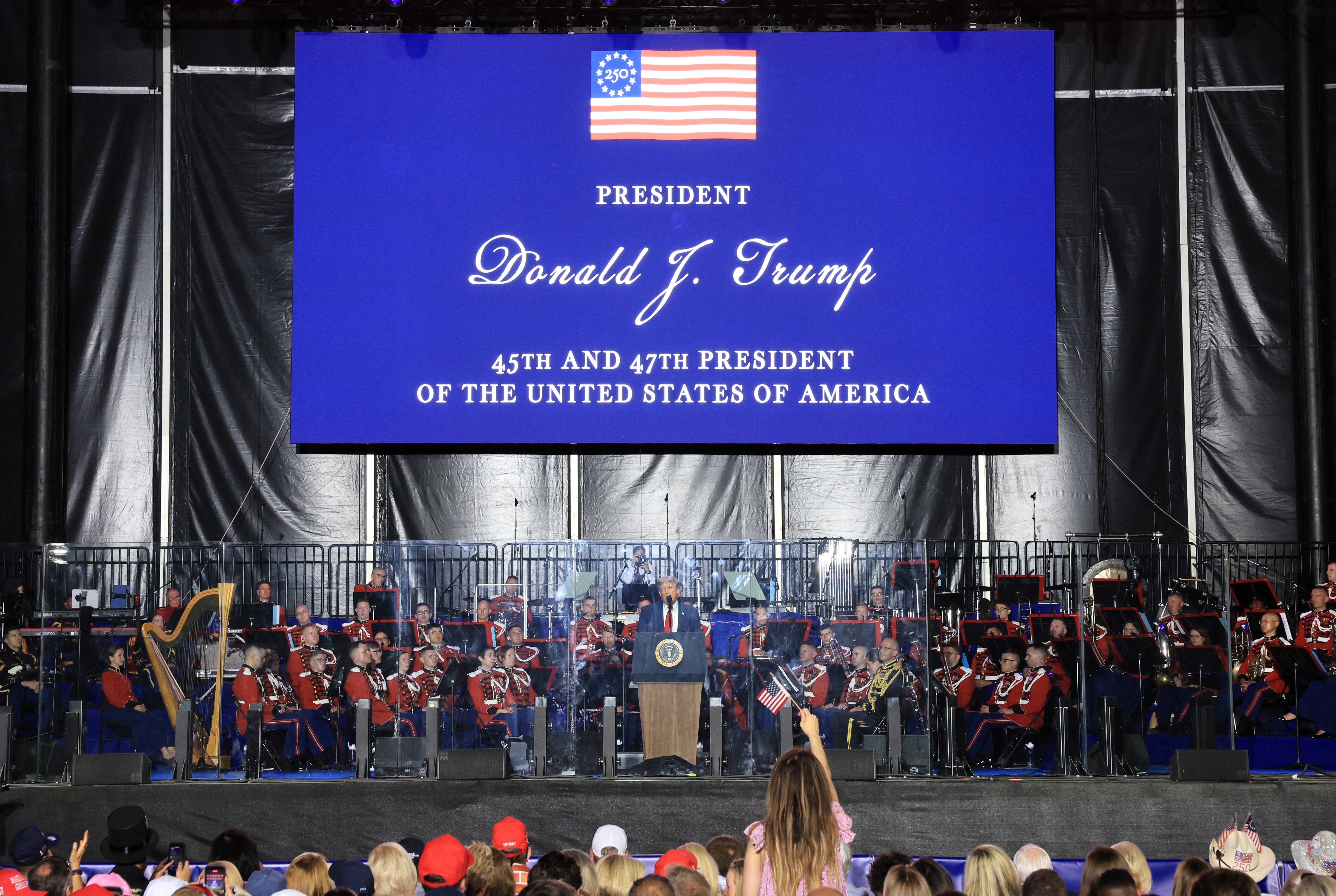 US-POLITICS-ANNIVERSARY-STATE FAIR-TRUMP