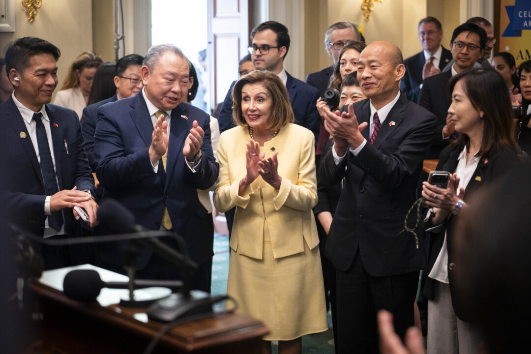 Taiwan’s Parliament President Enjoys Warm Welcome From Bipartisan Lawmakers