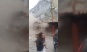 House Collapses Outside Caracas During Quake
