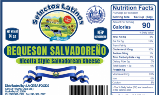 Cheese Products Recalled Due to Possible Listeria Contamination