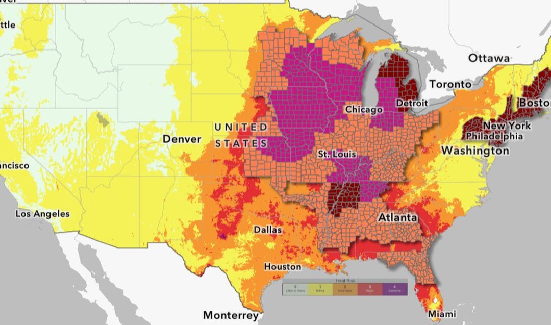 ‘Dangerous’ Heat Wave to Hit Eastern US This Week, Federal Agency Warns ...