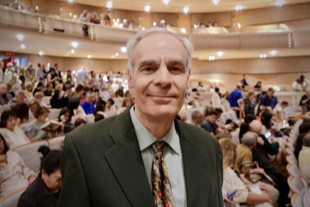 Peter Campbell attend the Shen Yun Performing Arts production at Four Seasons Centre for the Performing Arts on June 26, 2026. (Daniella Wollensak/The Epoch Times)