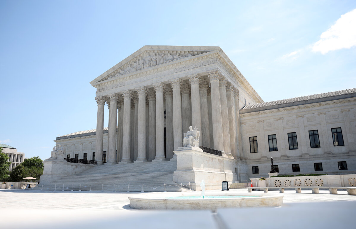 The Supreme Court in Washington on June 25, 2026. (Kevin Dietsch/Getty Images)