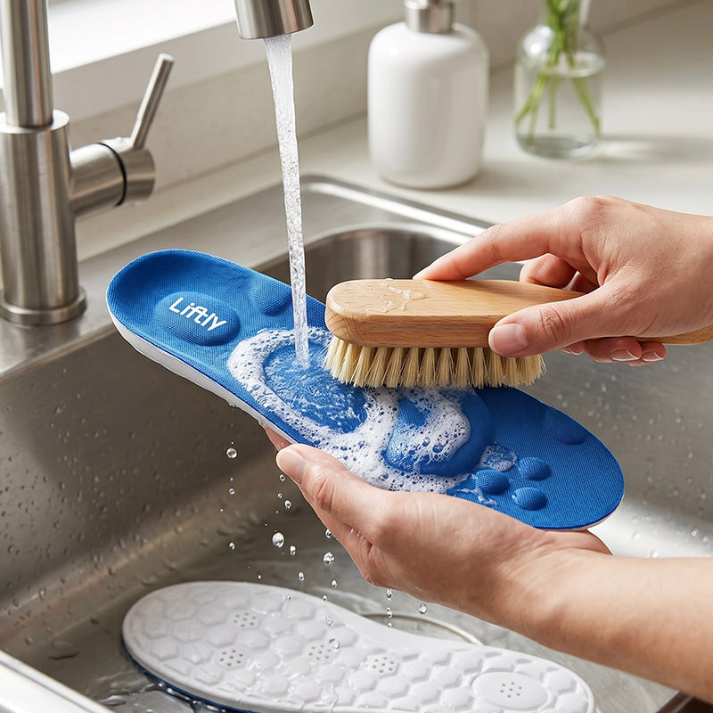 Liftly Insoles help relieve foot pain instantly and you can stand longer & move more comfortably.