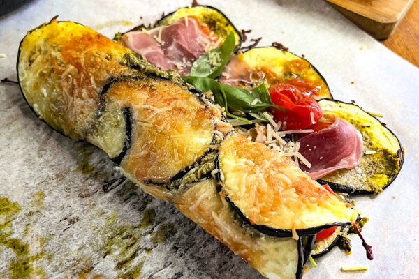 Cheesy Eggplant Flatbreads Taste Like Summer