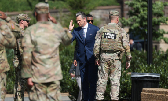 Hegseth Credits National Guard Members for ‘Staggering’ Crime Drop in DC