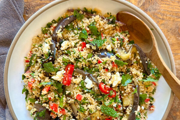 A Couscous Salad Inspired by Tabbouleh