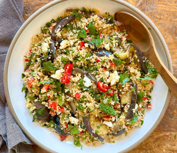 A Couscous Salad Inspired by Tabbouleh