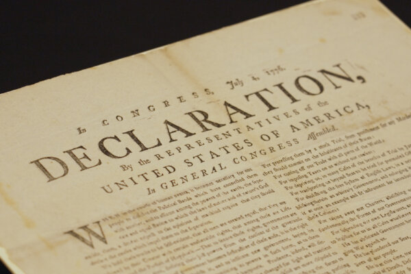 Rare Copy of Declaration of Independence Discovered