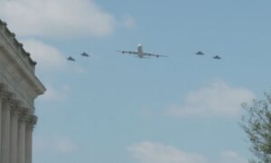 Flyover practices in DC Ahead of 4th of July Programming