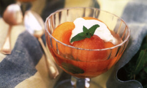Need a Light Dessert for Summer? Try Wine-Poached Peaches