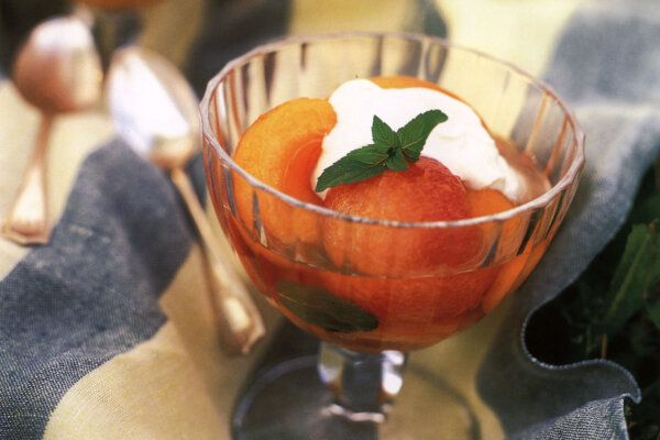 Need a Light Dessert for Summer? Try Wine-Poached Peaches