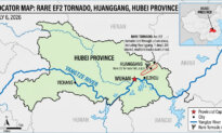 Rare EF2 Tornado Tears Through City in China’s Hubei, Killing 11 and Throwing Trucks 100 Feet