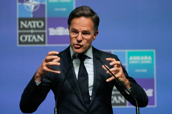 NATO’s Rutte, Estonian Prime Minister Hold Press Conference in Tallinn