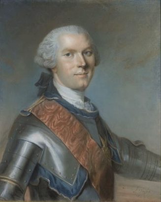 Portrait of Adrien-Louis de Bonnières, Count of Souastre, Duke of Guines