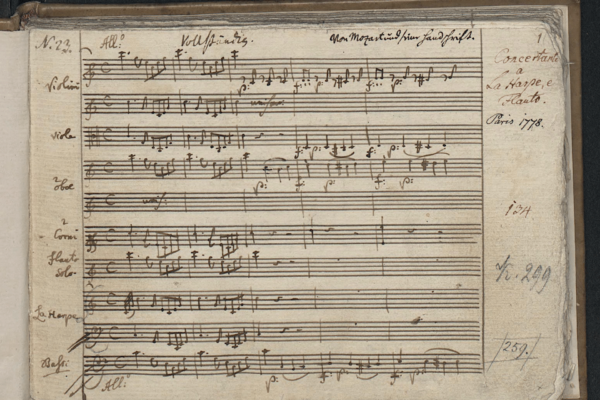 Tune in Today: The Composer, the Flute, and the Harp