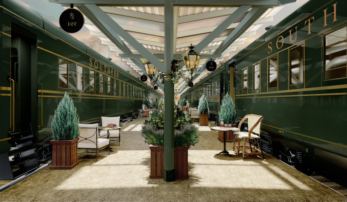 Renovated sleeping cars at the Hotel Chalet. (Hotel Chalet/TNS)