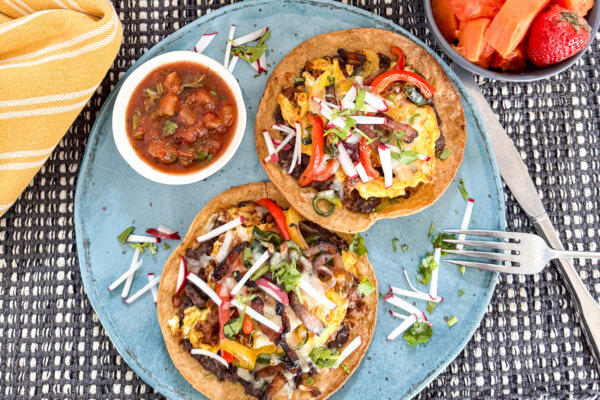 Vacation Breakfast Tostadas Hit the Spot