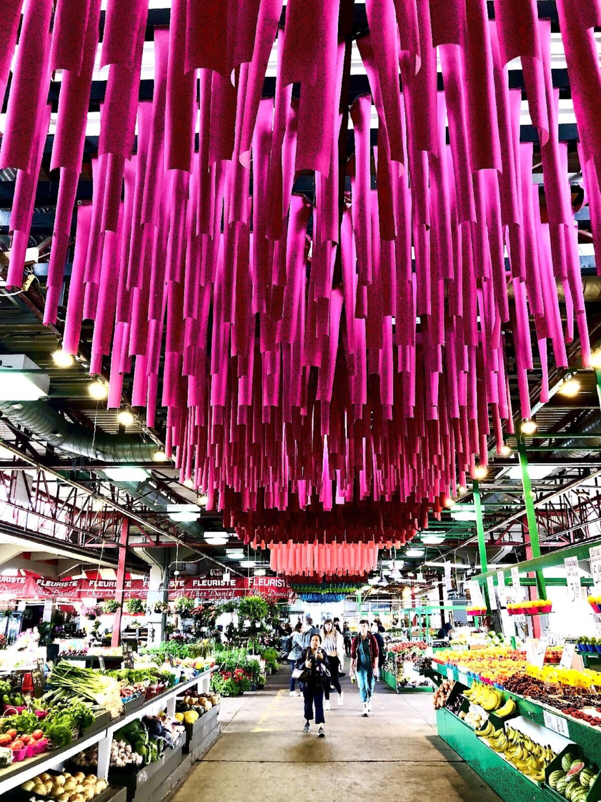 The Jean-Talon Market in Montreal serves up everything floral- and food-related. (Cheryl Thiede)