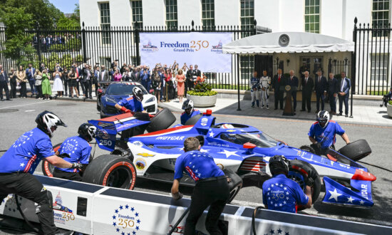 Trump Hosts Freedom 250 Grand Prix Showcase with Racing Legends