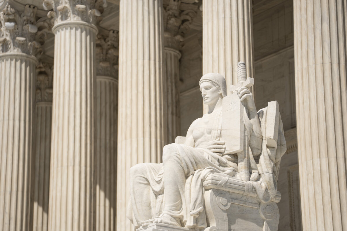 The Supreme Court in Washington on July 13, 2026. (Madalina Kilroy/The Epoch Times)