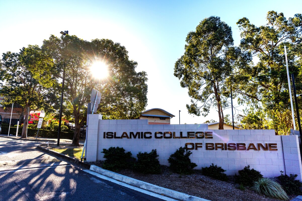 A teenage boy has been rushed to hospital after alleged stabbing at the Islamic College of Brisbane in Karawatha, Australia on July 14, 2026. (AAP Image/Russell Freeman)