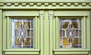 Jazz Up Door With Stained Glass