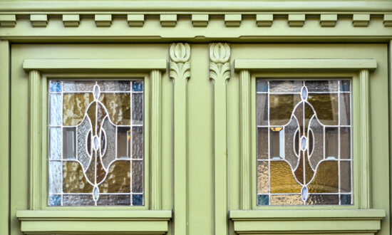 Jazz Up Door With Stained Glass