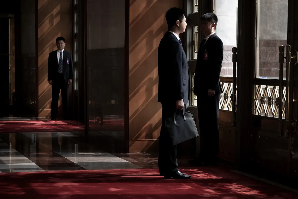 Amid widespread mourning for Chinese economist Gao Shanwen, some voices criticized him as "pro-American." (Brendan Smialowski/AFP via Getty Images)